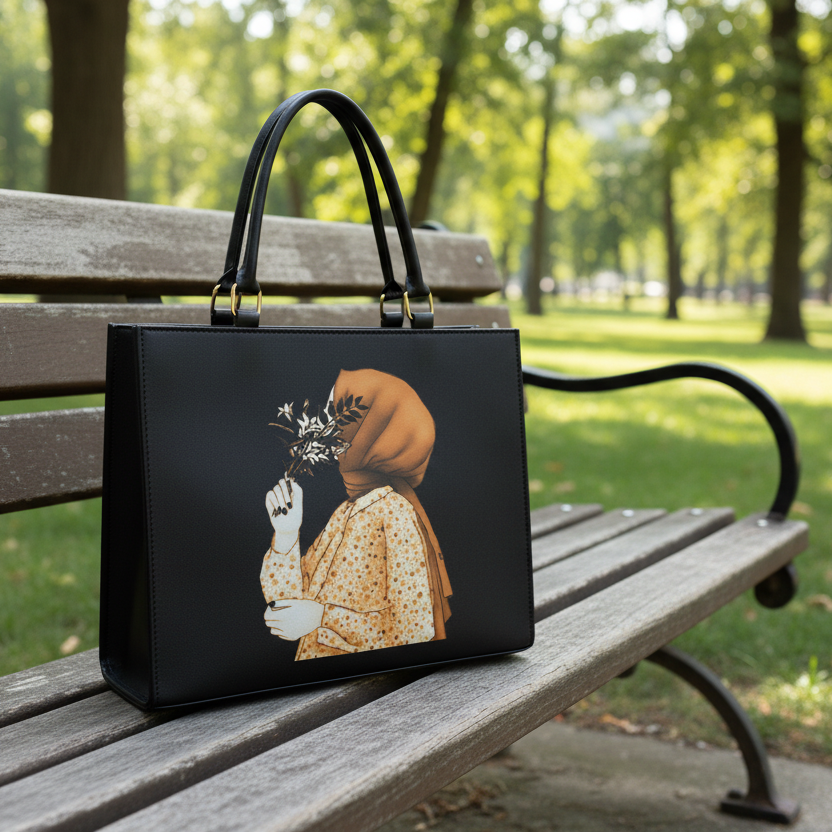 Anoor Tote Bag-Black