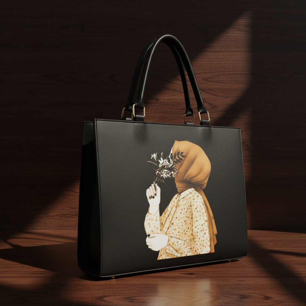 Anoor Tote Bag-Black