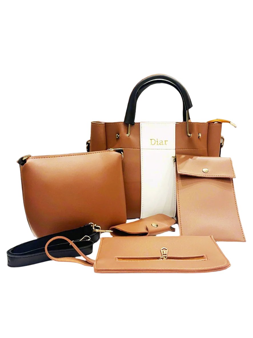 Diara Luxe 5 Pc-Camel Brown