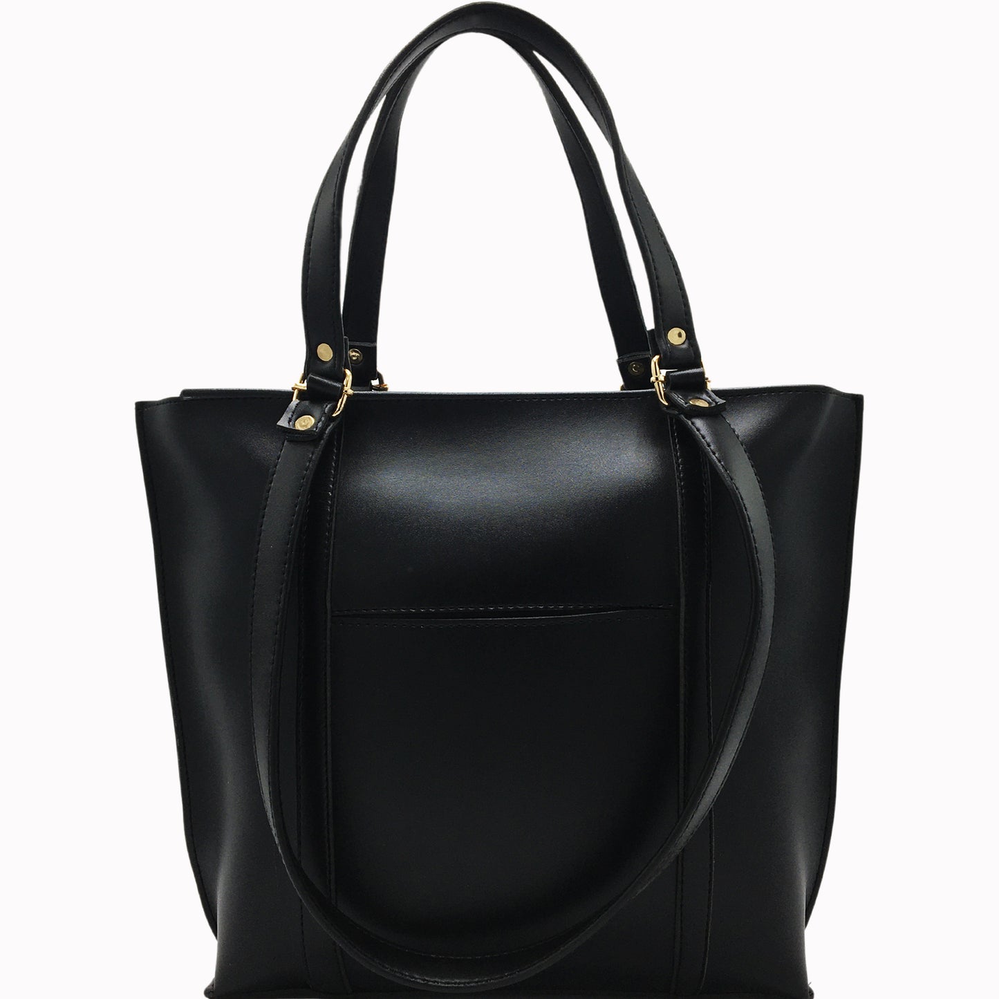 Enigma Double-Handle Tote-Black