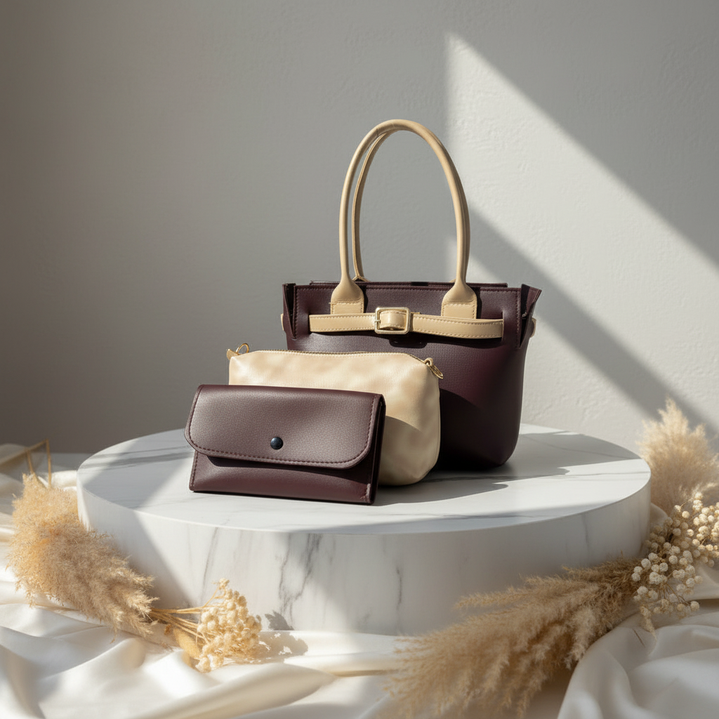 Nova 3 Piece-Chocolate Brown