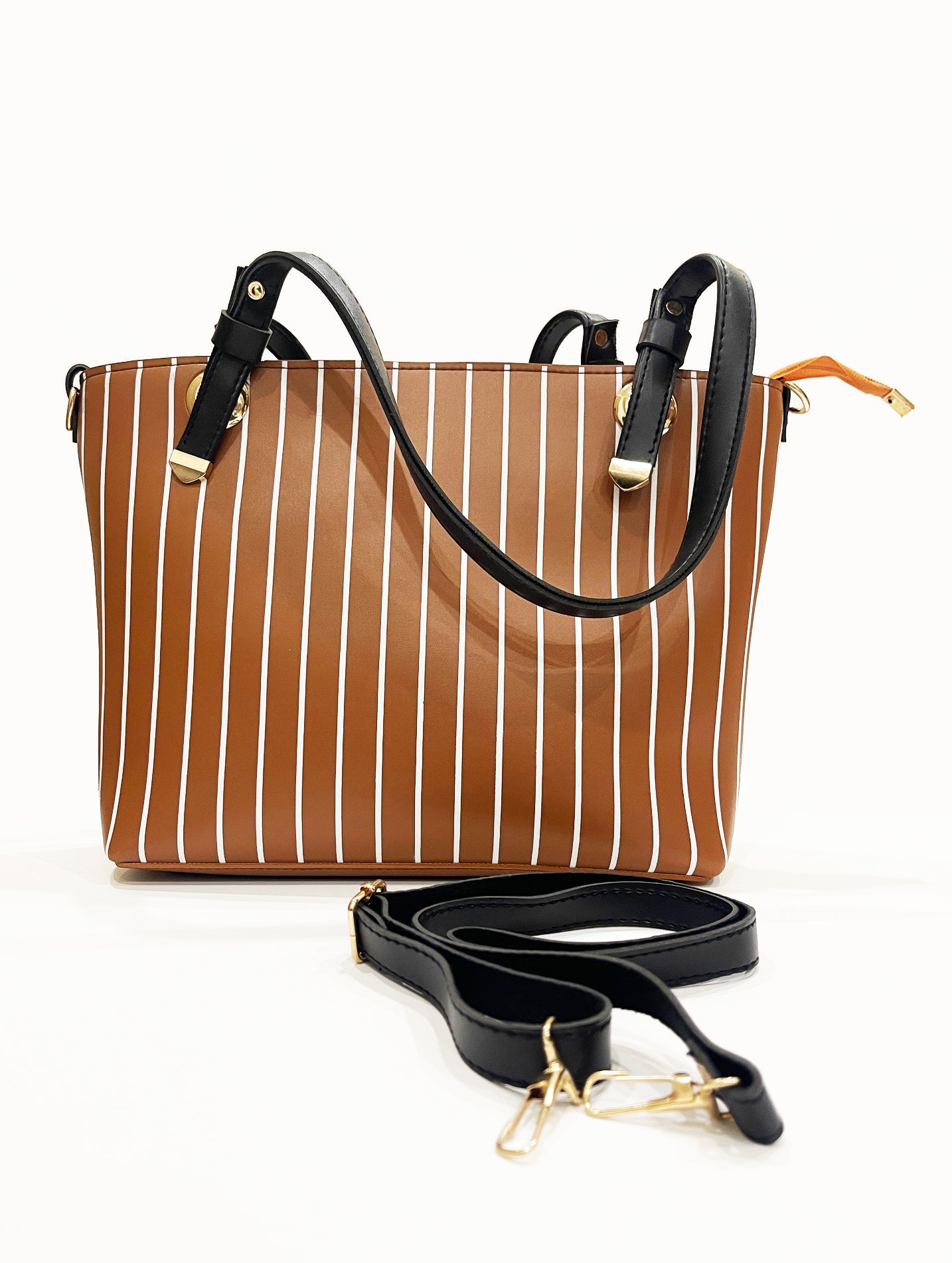 Line Tote-Camel Brown