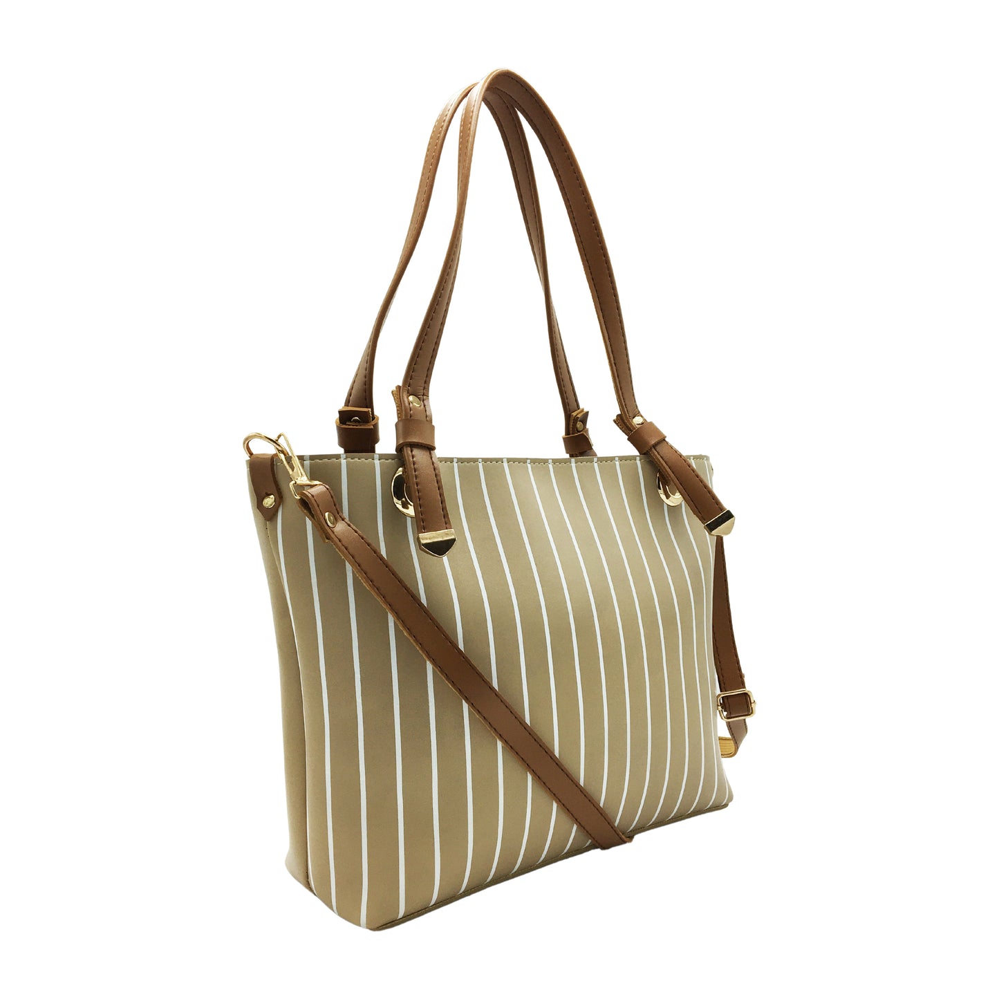 Line Tote-Soft Beige