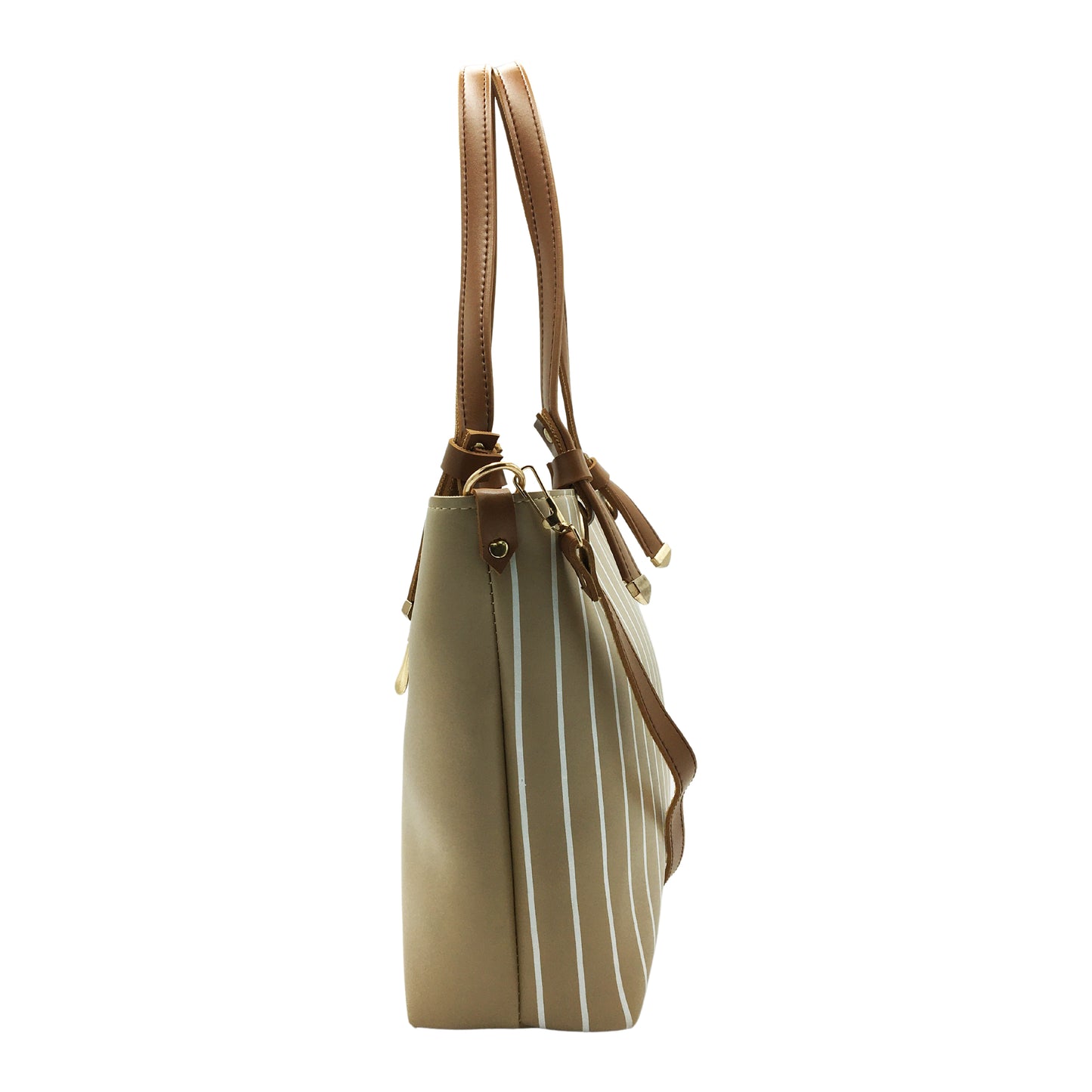 Line Tote-Soft Beige