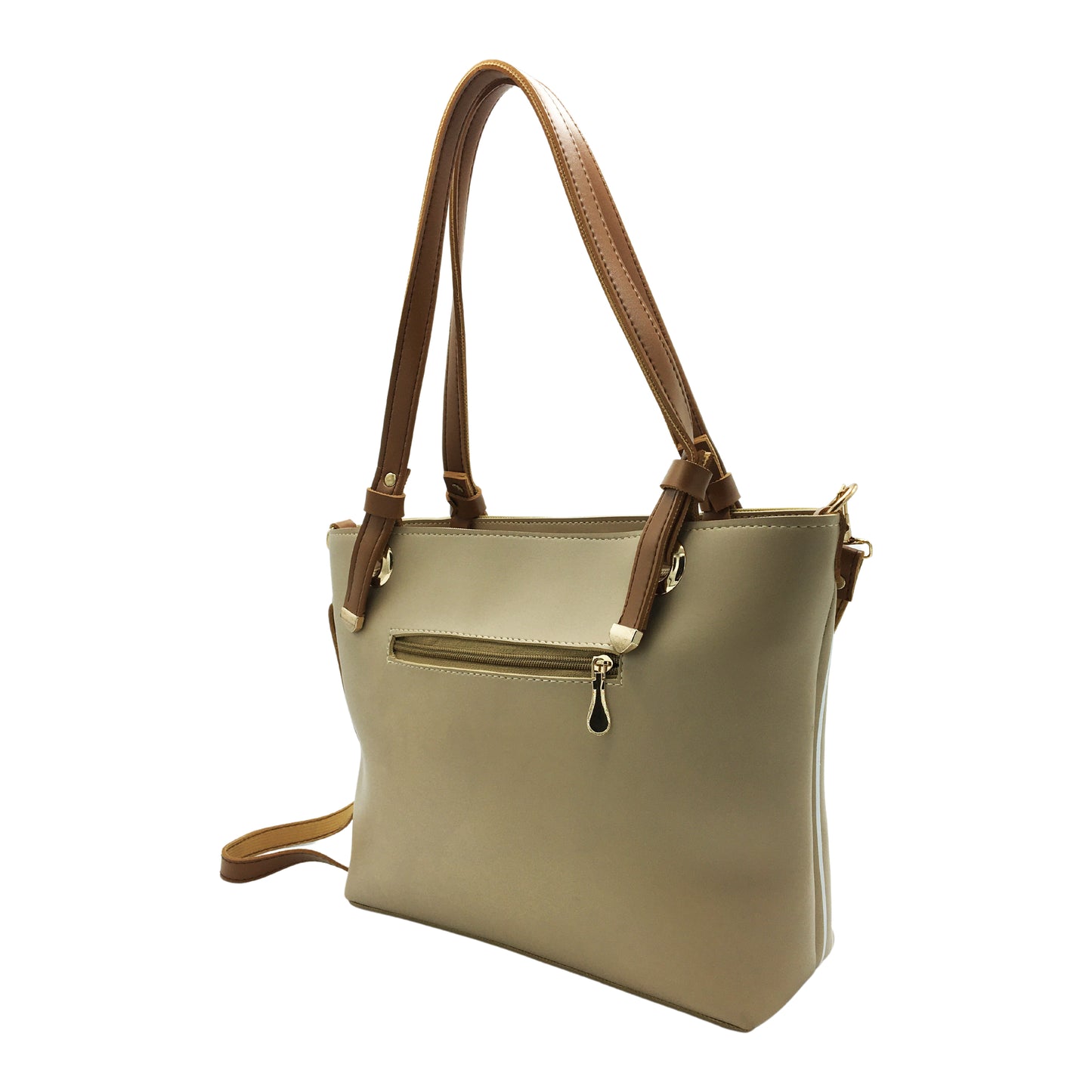 Line Tote-Soft Beige