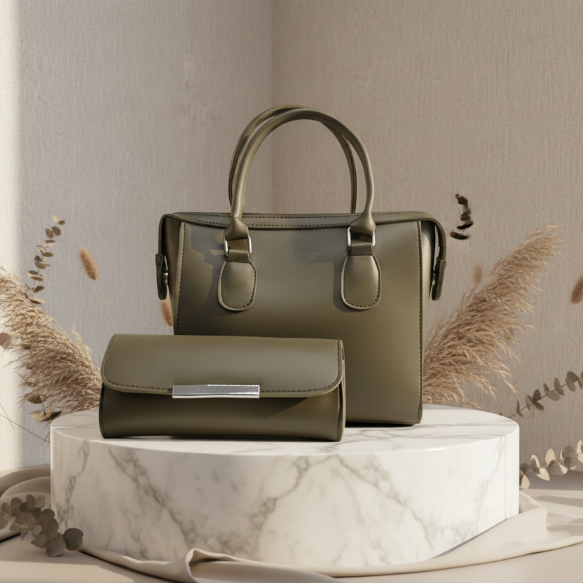 Olive 2 Piece-Olive Green