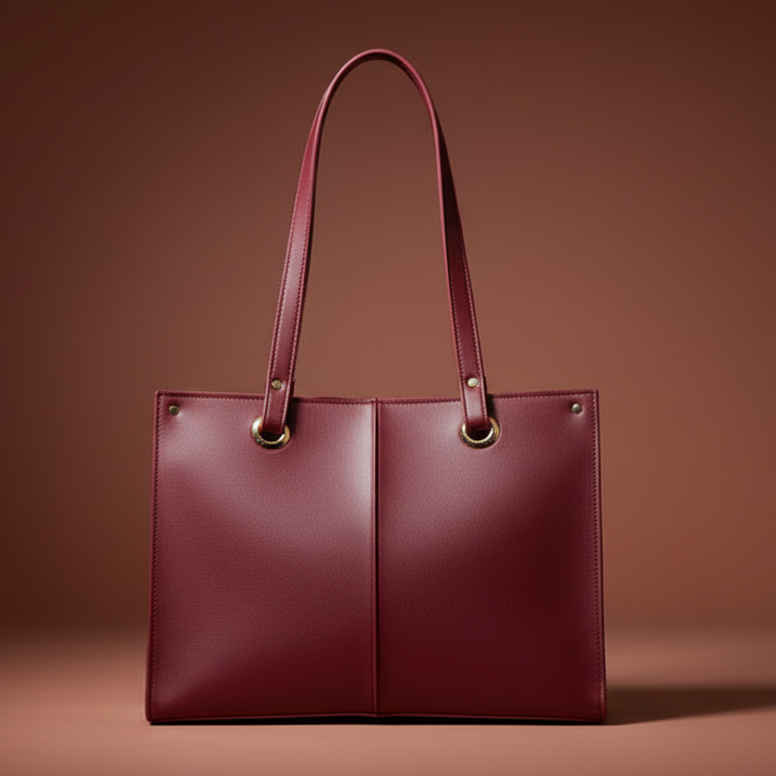 Vogue Tote-Red Wine