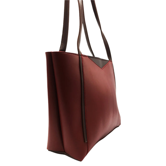 Contour Tote-Red Wine