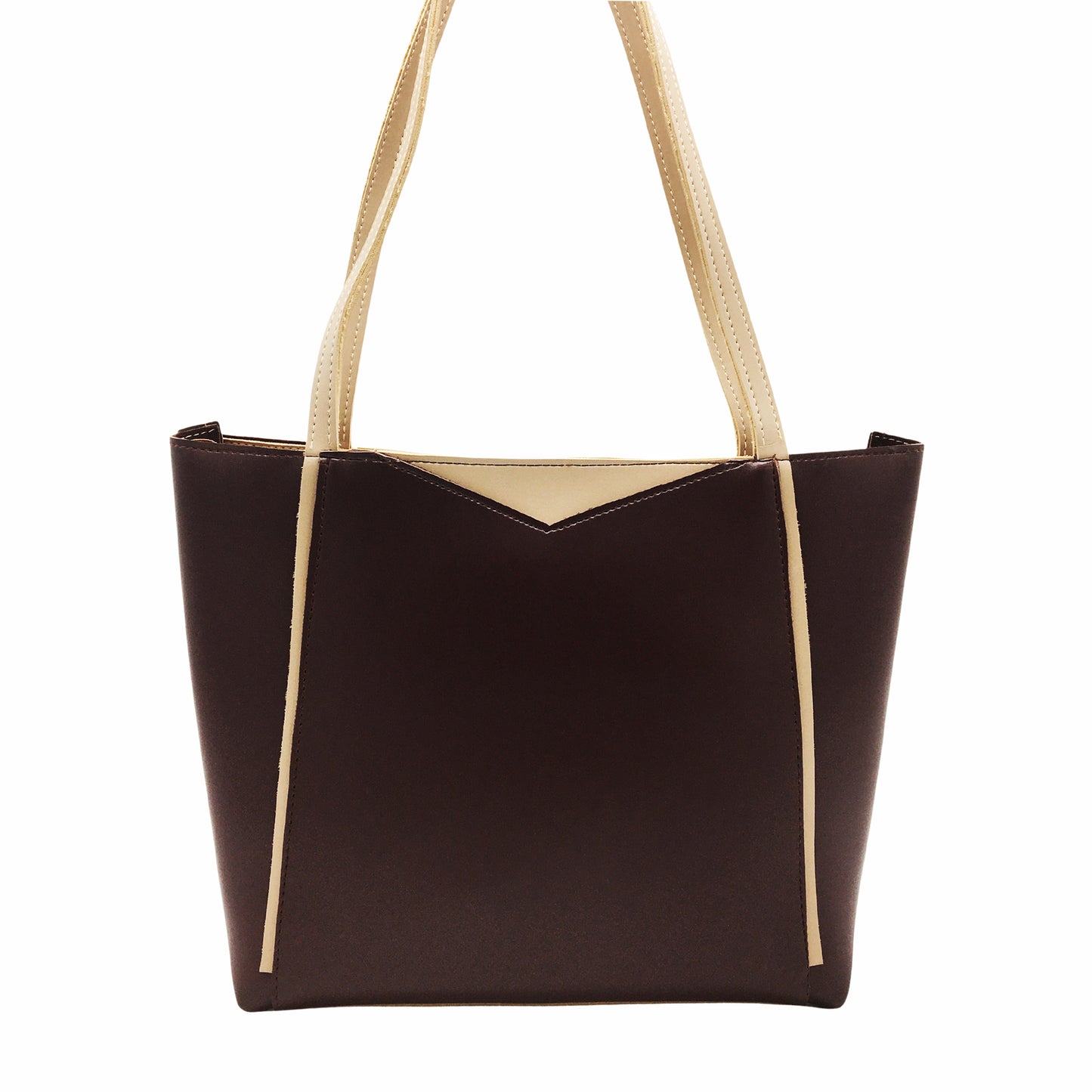 Contour Tote-Chocolate Brown