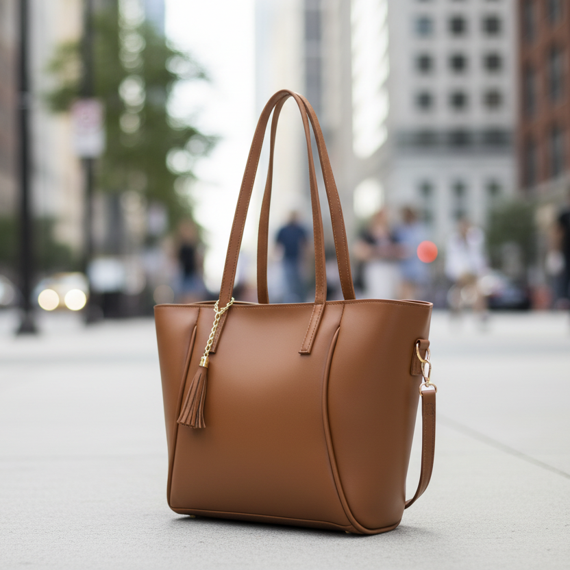 Imperial Tote-Camel Brown