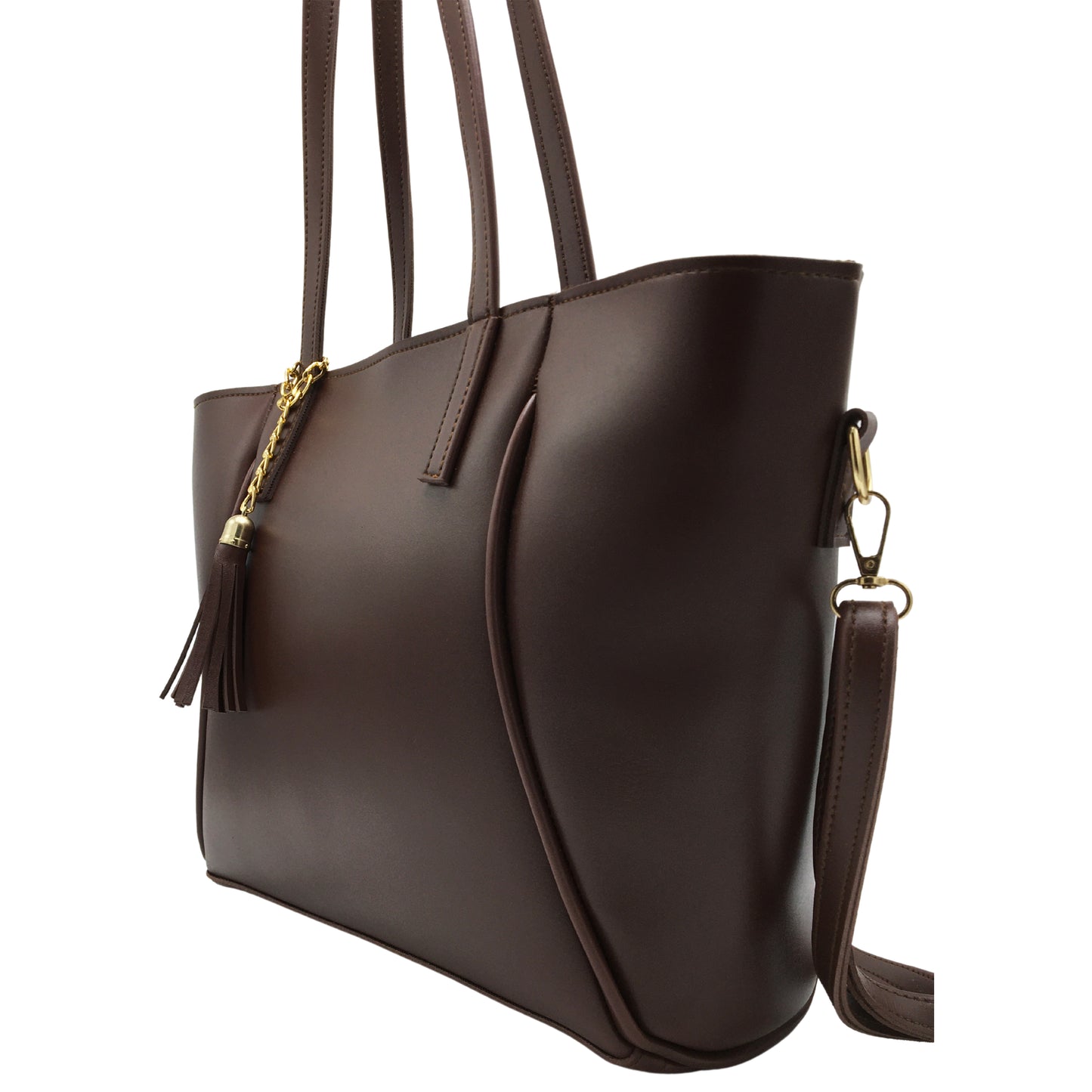 Imperial Tote-Chocolate Brown