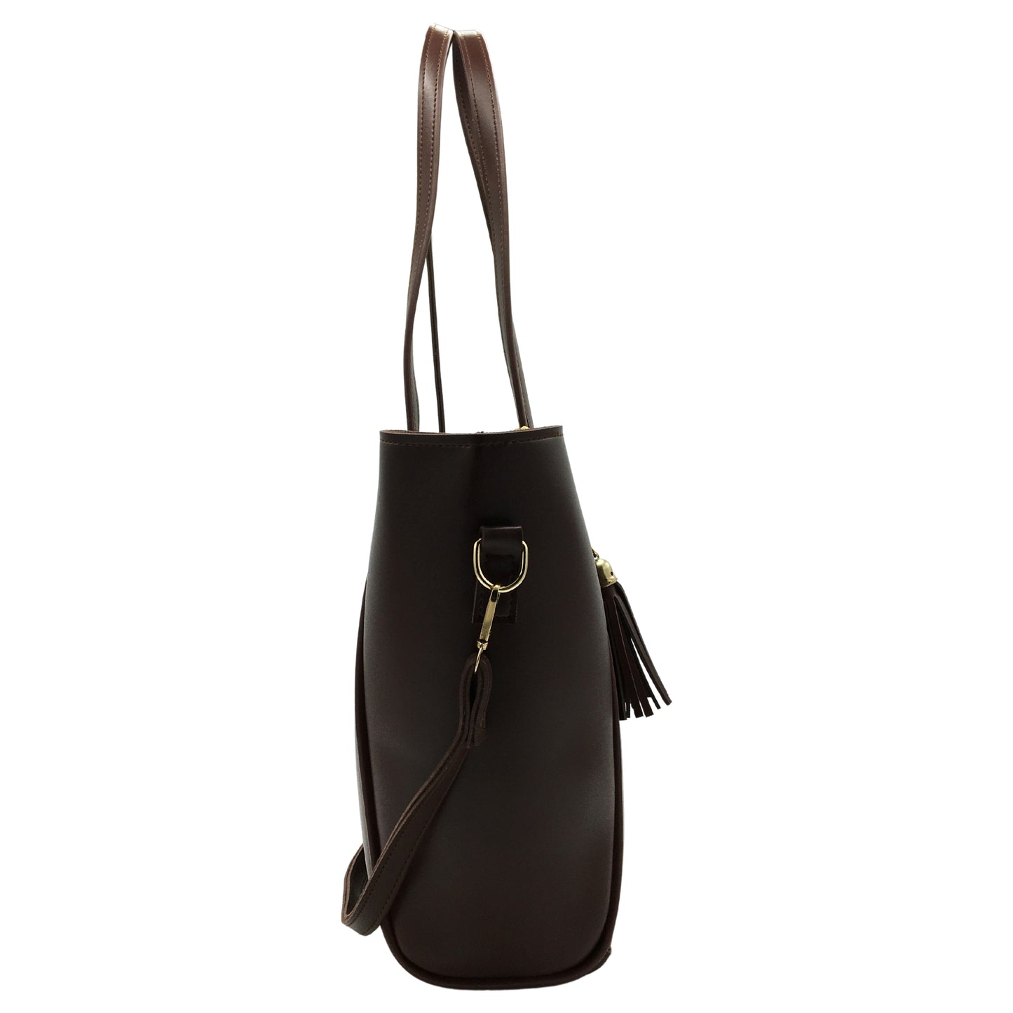 Imperial Tote-Chocolate Brown