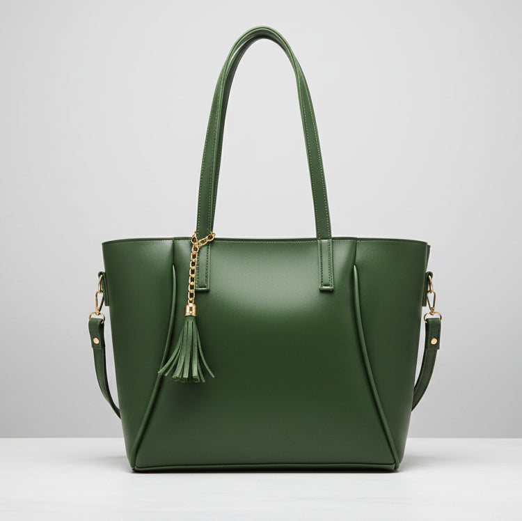Imperial Tote-Kale Green