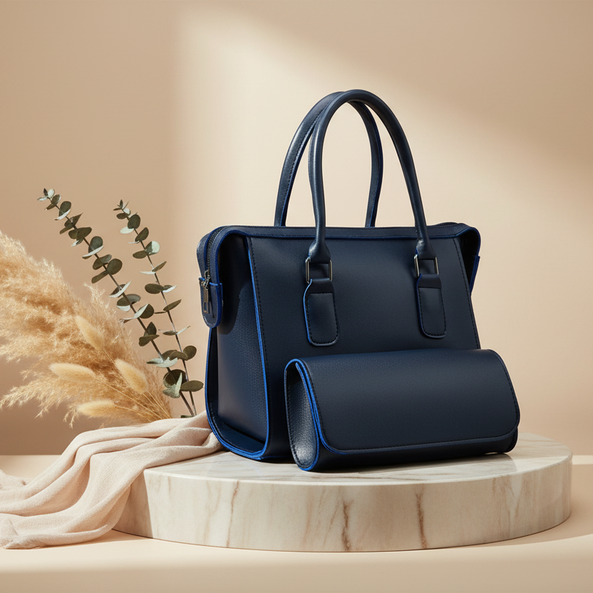 Olive 2 Piece-Navy Blue