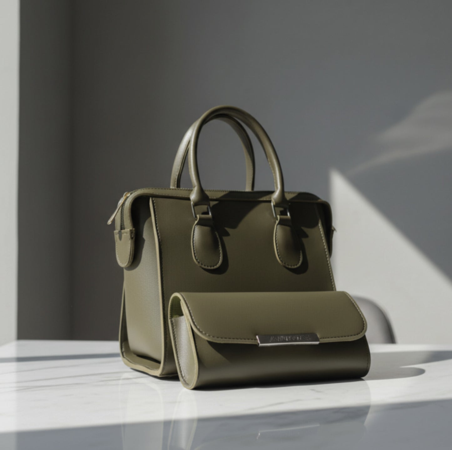 Olive 2 Piece-Olive Green