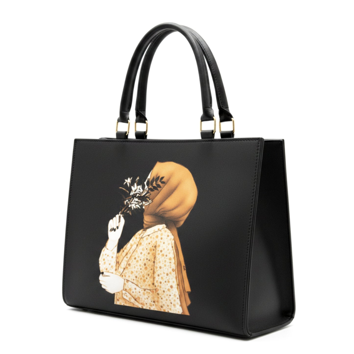 Anoor Tote Bag-Black